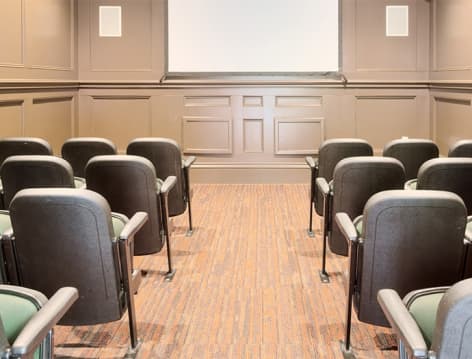Movie Theater at MAA 900 Waterford luxury apartment homes in Cary, NC