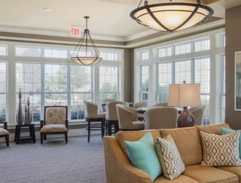 Café at MAA Beaver Creek luxury apartment homes in Apex, NC
