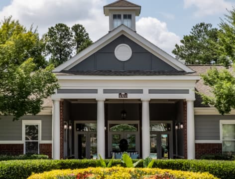 Exterior Club House at MAA Providence luxury apartment homes in Raleigh, NC