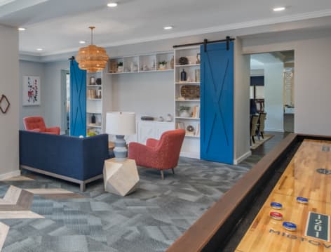 Game Room at 1201 Midtown luxury apartment homes in Mt. Pleasant, SC