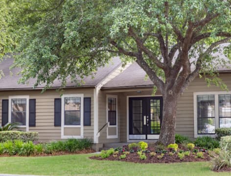 Club House Exterior at Colonial Village at Windsor Place luxury apartment homes in Goose Creek, SC