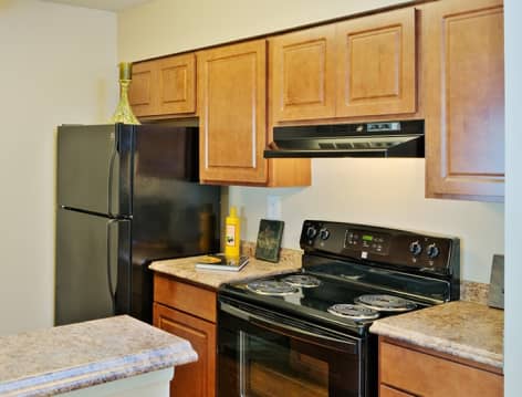Kitchen at Kirby Station luxury apartment homes in Memphis, TN