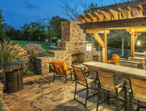 Grilling Area at MAA Brentwood luxury apartment homes in Nashville, TN