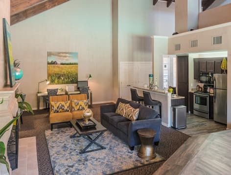 Clubhouse Interior 3 at Balcones Woods luxury apartment homes in Austin, TX