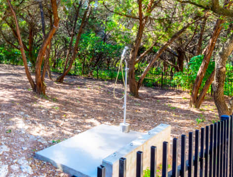 Dog Park at MAA Park Mesa luxury apartment homes in Austin, TX