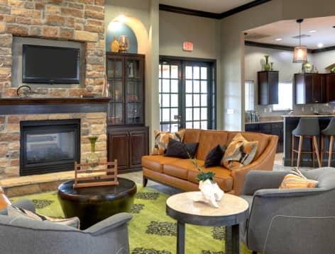 Clubhouse at MAA Onion Creek luxury apartment homes in Austin, TX