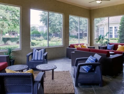 Lanai at MAA Round Rock luxury apartment homes in Austin, TX