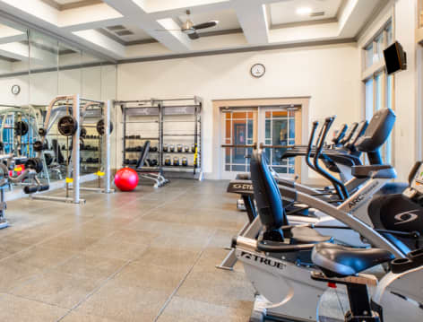 Fitness at Colonial Grand at Wells Branch luxury apartment homes in Austin, TX
