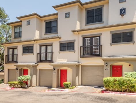 Parking at Post Barton Creek luxury apartment homes in Austin, TX