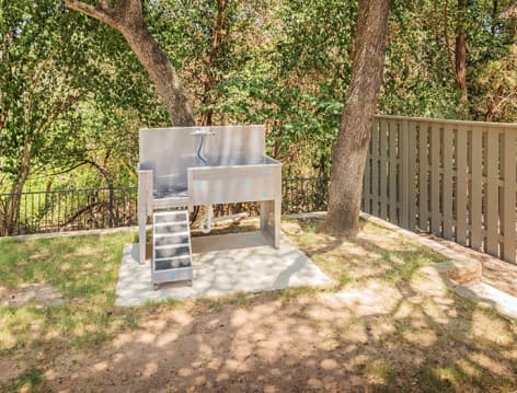 Dog Park at Post Barton Creek luxury apartment homes in Austin, TX