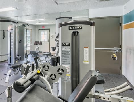 Gym at Sixty 600 luxury apartment homes in Austin, TX