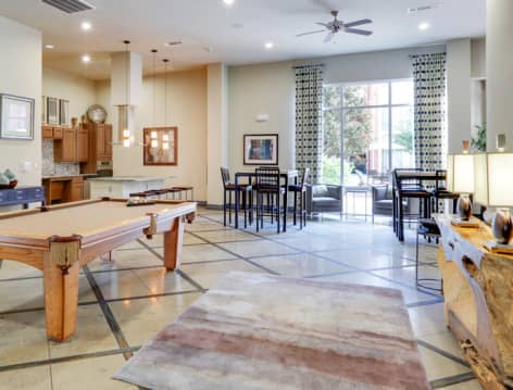 Clubhouse at MAA Eastside luxury apartment homes in Richardson, TX