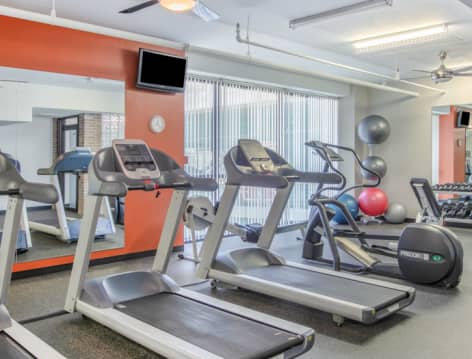 Fitness Center at MAA Gallery luxury apartment homes in Dallas, TX