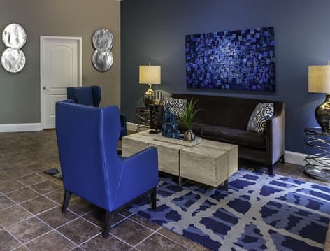 Clubhouse at MAA Heights luxury apartment homes in Dallas, TX