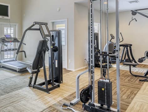 Gym 2 at Remington Hills at Las Colinas luxury apartment homes in Irving, TX