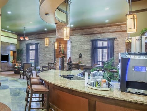 Clubhouse 2 at Grand Cypress luxury apartment homes in Houston, TX