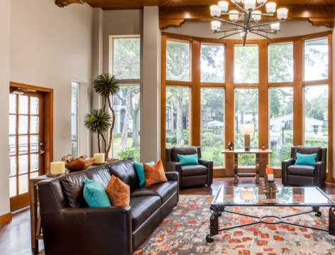Clubhouse at Ranchstone luxury apartment homes in Houston, TX