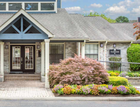 Exterior at Township at Hampton Woods luxury apartment homes in Hampton, VA