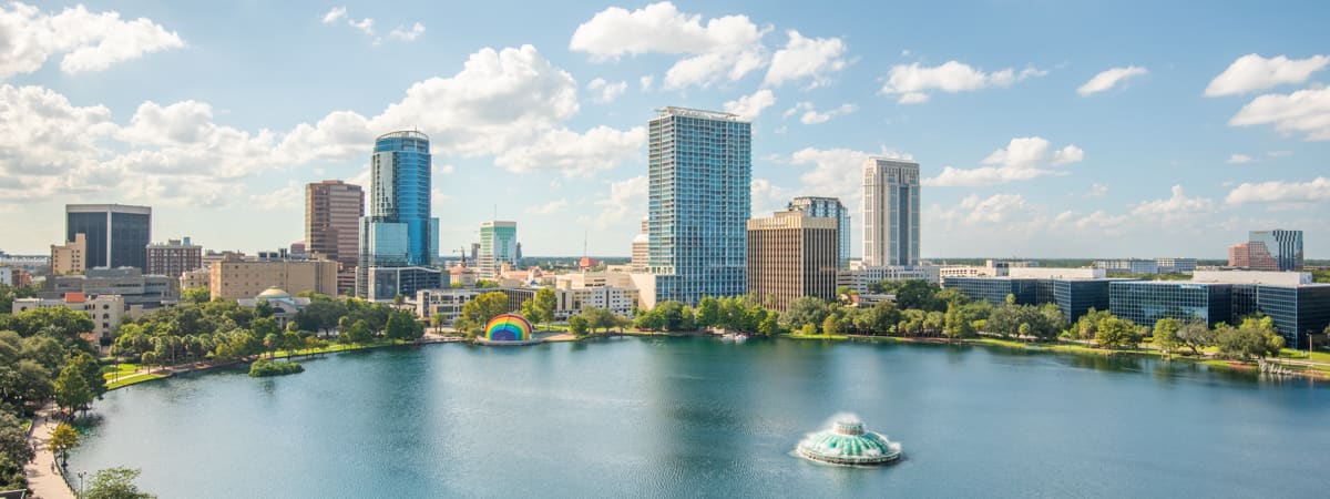 Rooftop View at MAA Parkside luxury apartment homes in Orlando, FL