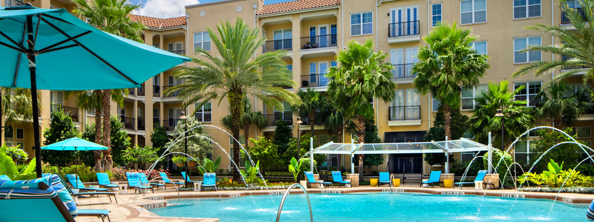 Pool 3 at MAA SoHo Square luxury apartment homes in Tampa, FL