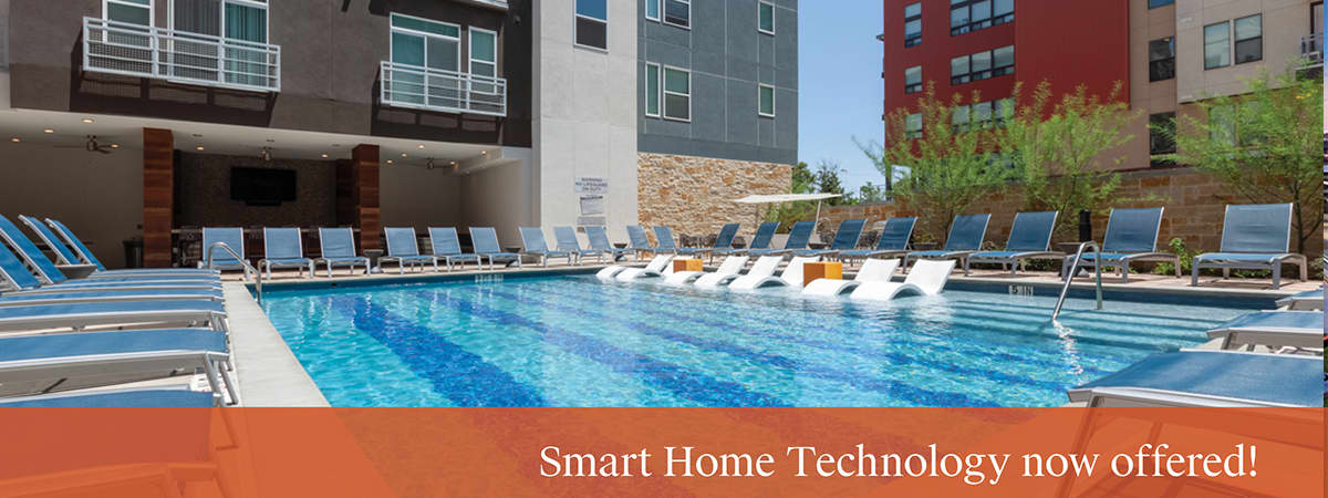 Pool 2 at Post South Lamar luxury apartment homes in Austin, TX