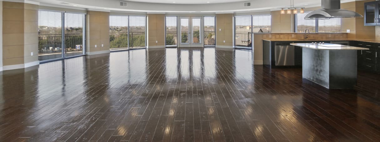 Kitchen Times Square at Craig Ranch luxury apartment homes in Dallas, TX