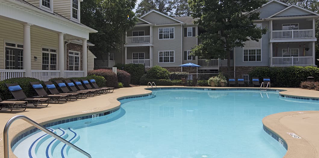 Pool at Mount Vernon luxury apartment homes in Atlanta , GA