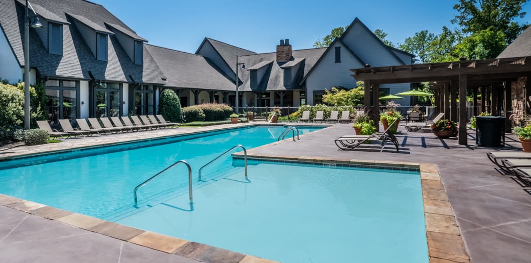 Pool at Birchall at Ross Bridge luxury apartment homes in Birmingham AL