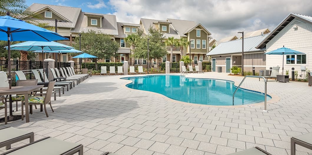Pool 3 at Cypress Village luxury apartment homes in Orange Beach, AL