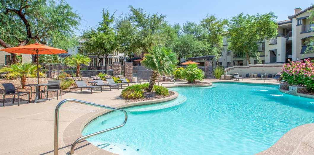 Pool at Talus Ranch luxury apartment homes in Phoenix, AZ