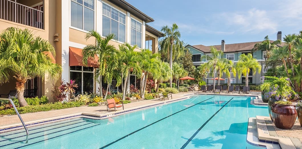 Pool 5 at MAA Rocky Point luxury apartment homes in Tampa, FL