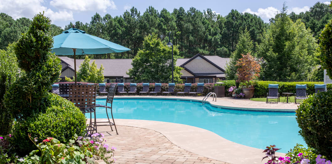 Pool at MAA Berkeley Lake luxury apartment homes in Duluth, GA
