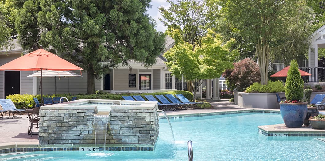 Pool 1 at MAA Brookhaven luxury apartment homes in Atlanta, GA