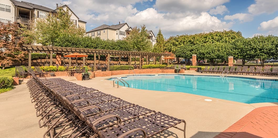 Pool at MAA Milstead luxury apartment homes in Atlanta, GA