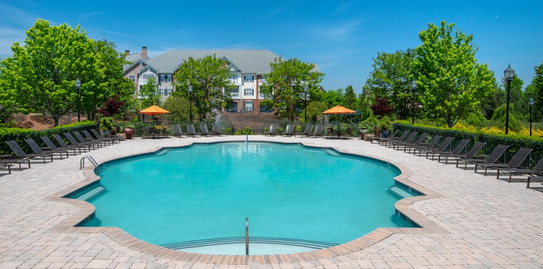 Pool at MAA Ballantyne luxury apartment homes in Charlotte, NC