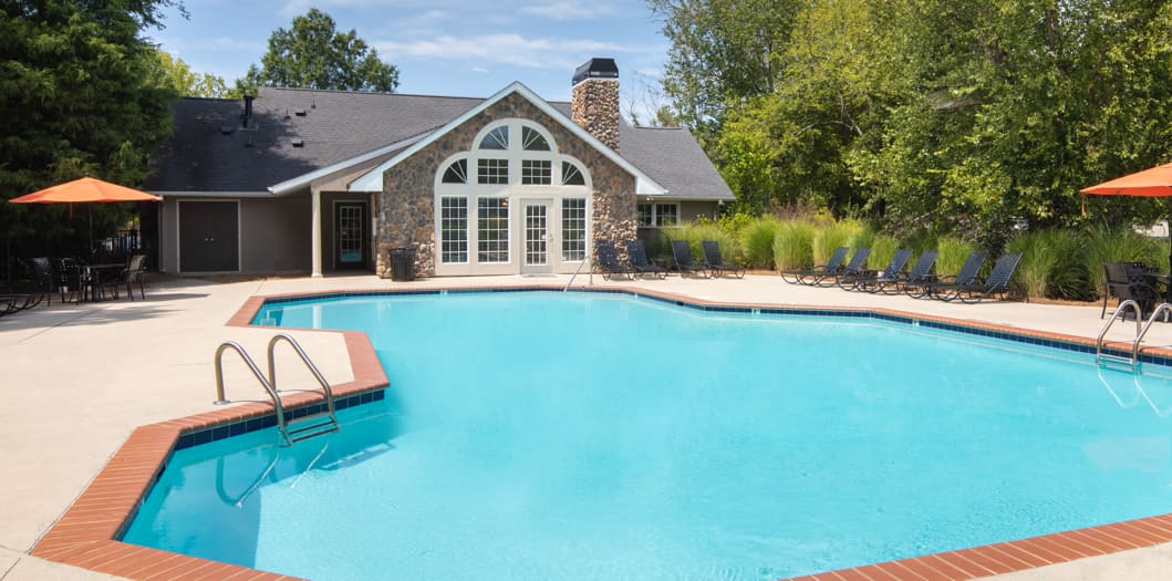 Pool at MAA South Tryon luxury apartment homes in Charlotte, NC