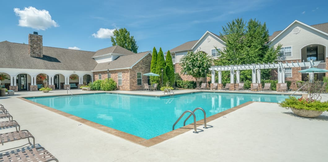 Pool Day 2 at Monthaven Park luxury apartment homes in Nashville, TN