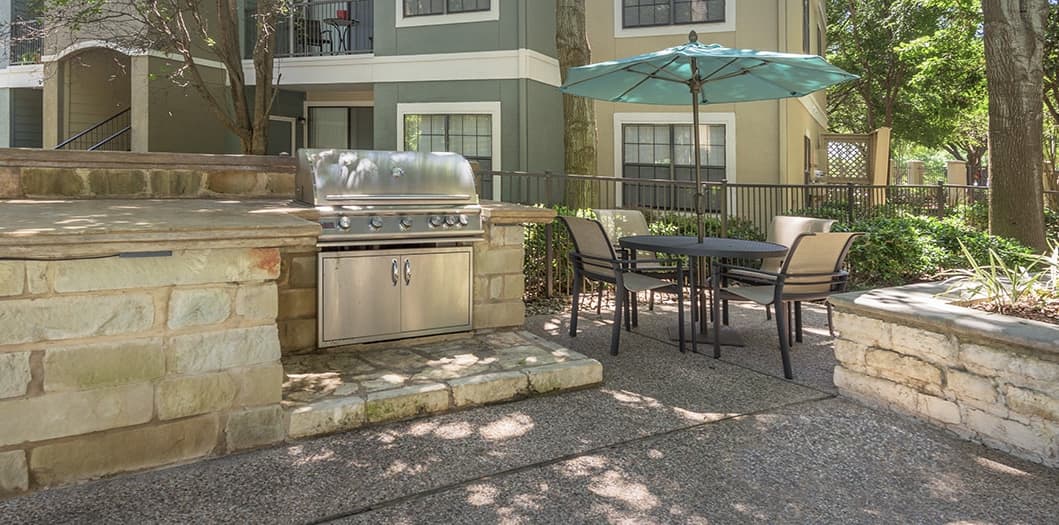 Grill Area 2 at MAA Sunset Valley luxury apartment homes in Austin, TX
