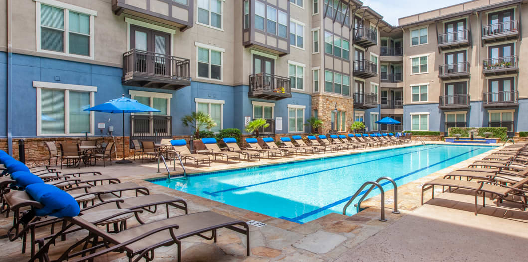 Pool Day 2 at Post West Austin luxury apartment homes in Austin, TX