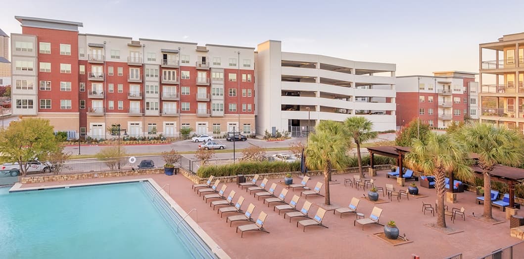 Pool 2 at Bella Casita luxury apartment homes in Dallas, TX