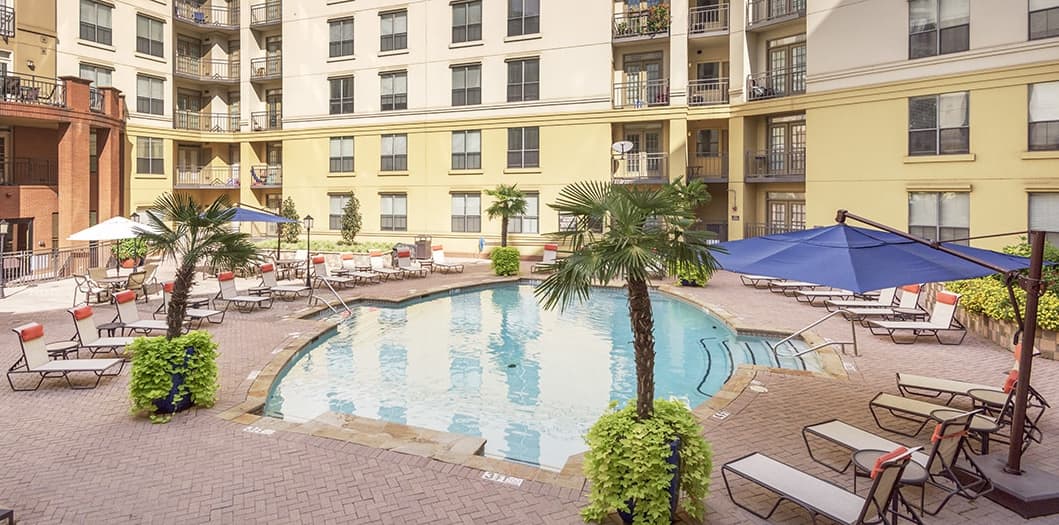 Pool 2 at MAA Worthington luxury apartment homes in Dallas, TX