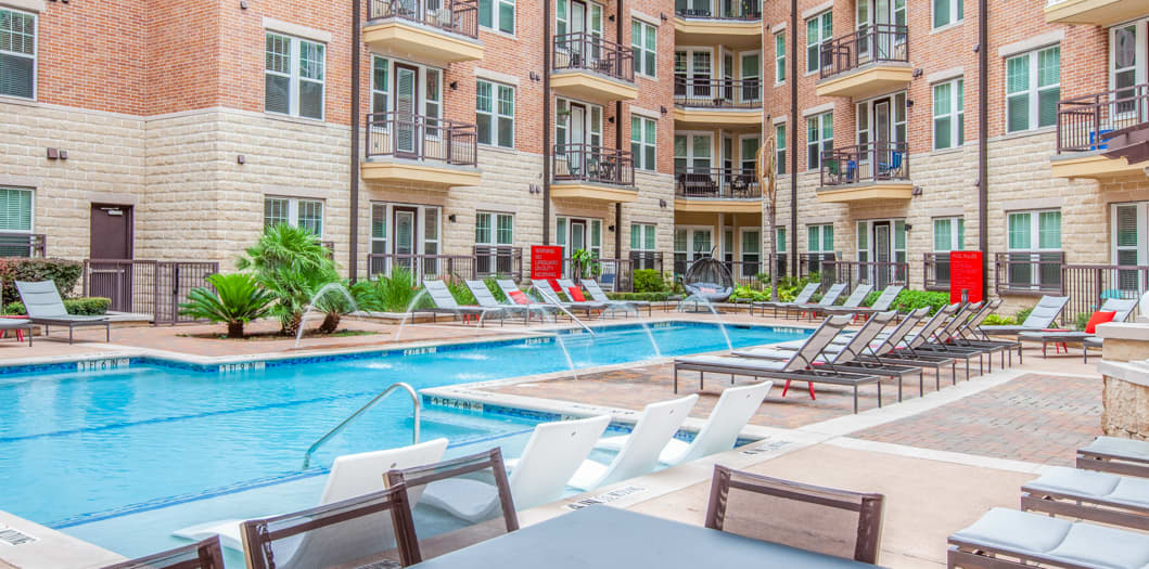 Pool3 at Post 510 luxury apartment homes in Houston, TX