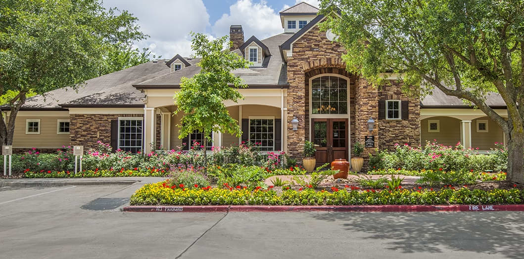 Leasing office at Reserve at Woodwind Lakes luxury apartment homes in Houston, TX