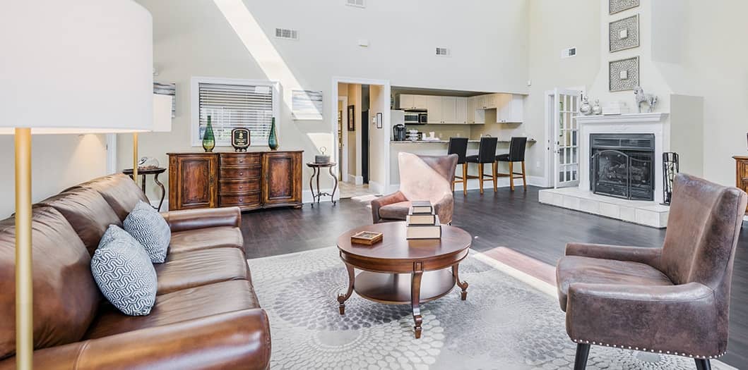 Leasing office 2 at Colonial Village at West End luxury apartment homes in Richmond, VA