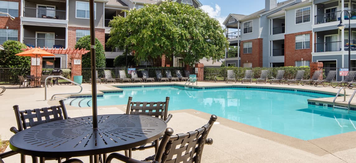 Pool at MAA Patterson luxury apartment homes in Durham, NC