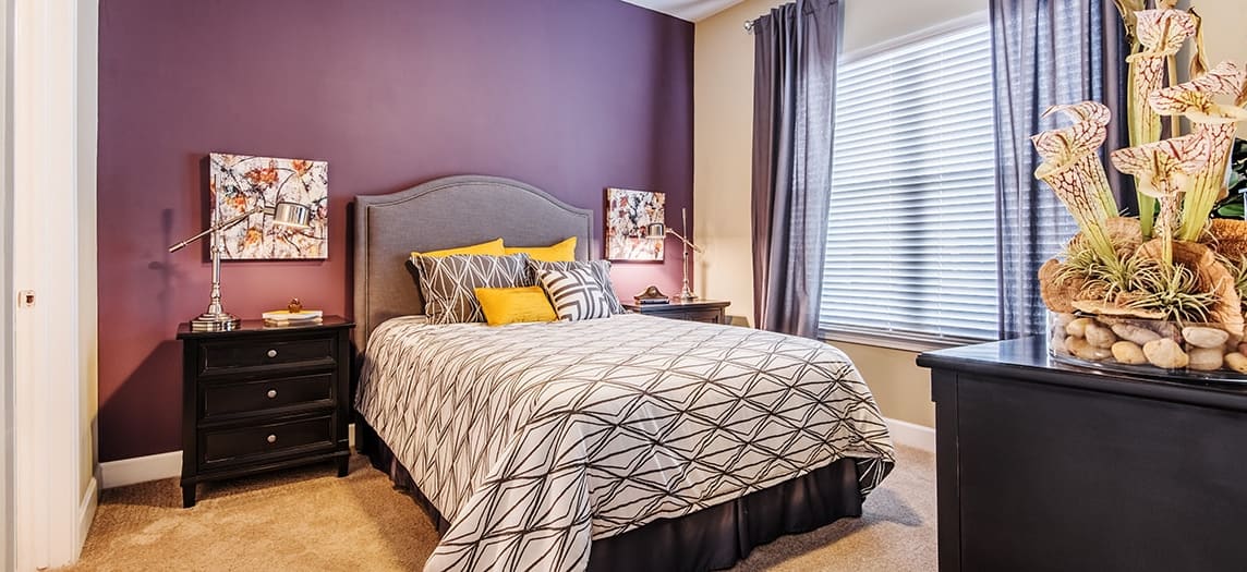 Bedroom 2 at MAA River's Walk luxury apartment homes in Mt. Pleasant, SC