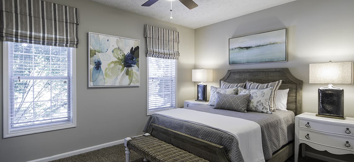 Bedroom 1 at MAA Glen luxury apartment homes in Atlanta, GA