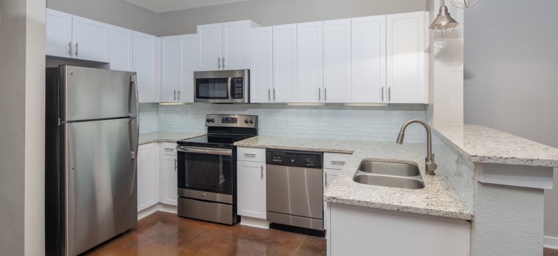 Model Kitchen at MAA Piedmont Park in Atlanta, GA