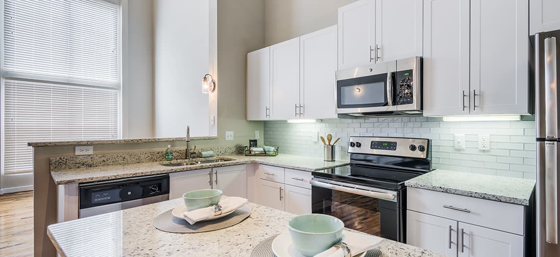 Model Kitchen at MAA Piedmont Park in Atlanta, GA