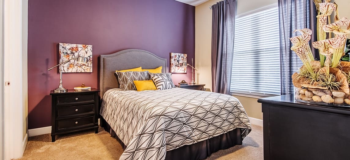Bedroom 2 at MAA River's Walk luxury apartment homes in Mt. Pleasant, SC